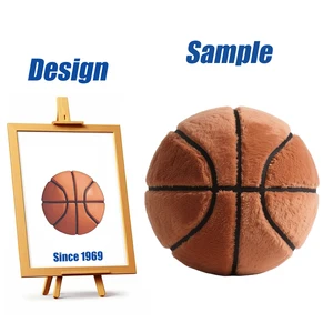 Shengye Factory Make Your Own Weighted Stuffed Plushies Toys Cute Sports Basketball Plush Toy Doll Gifts for Children Boy Kids