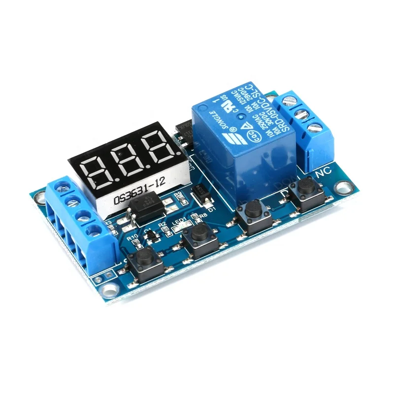 1 Channel 5v Relay Module Time Delay Relay Module Trigger Off/on Switch ...