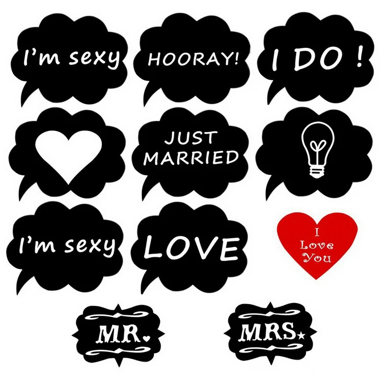 11pcs/set Funny Wedding Photo Booth Props Mr Mrs Photo Accessories Party  Decoration - Buy Wedding Photo Booth Props,Funny Wedding Photo Booth Props, Funny Wedding Photo Booth Props Decoration Product on 