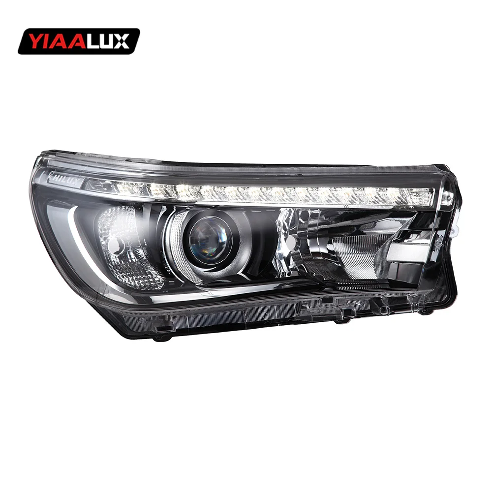 Vland Yiaalux Wholesales LED Headlights Head Light 2016 2017 2018 2019 Sequential Car Headlamp For Toyota Vigo hilux revo