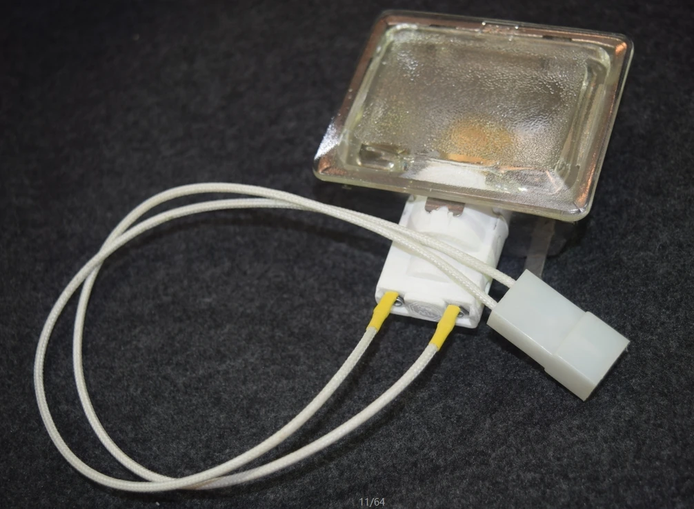 NOS US Army Tank Light Holder 7064575 Red Lens 9 Wire T-2 Lamp Size NOS Military