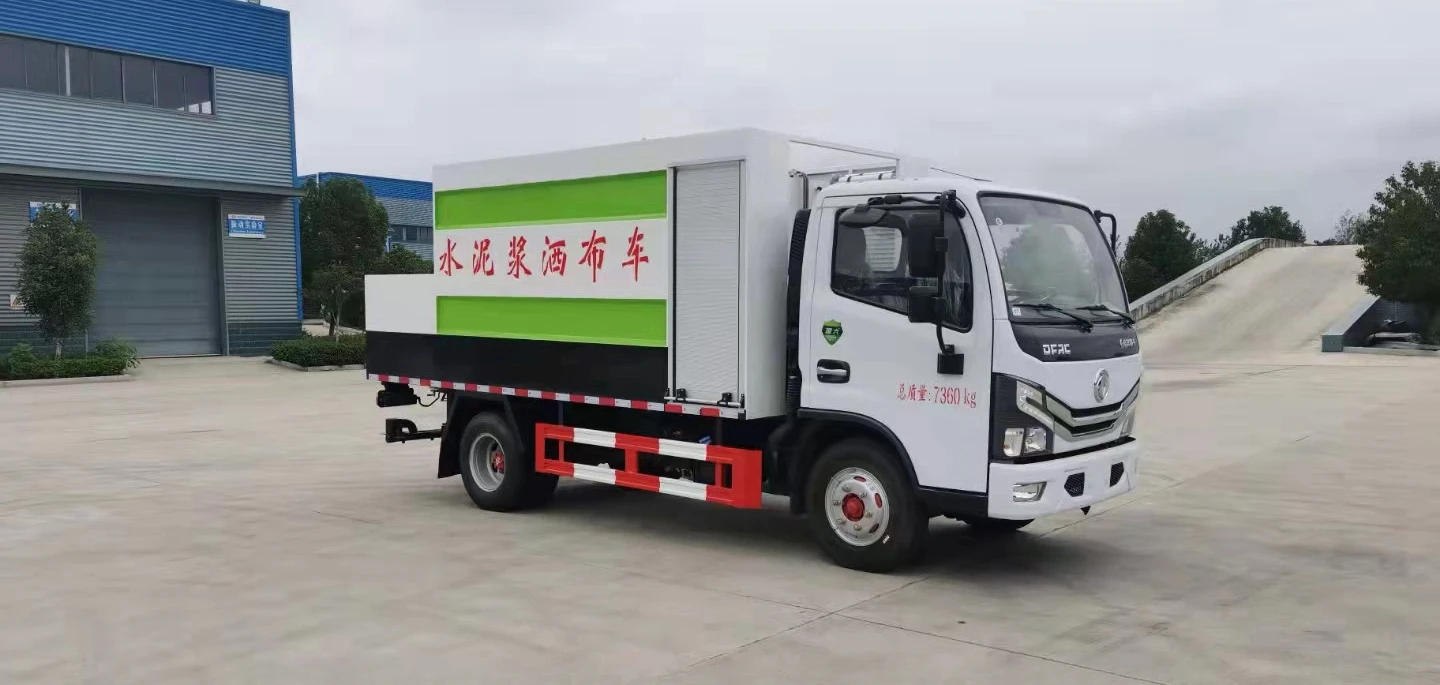 Dongfeng Dorica Cement Slurry Distributor Asphalt Cement Slurry ...