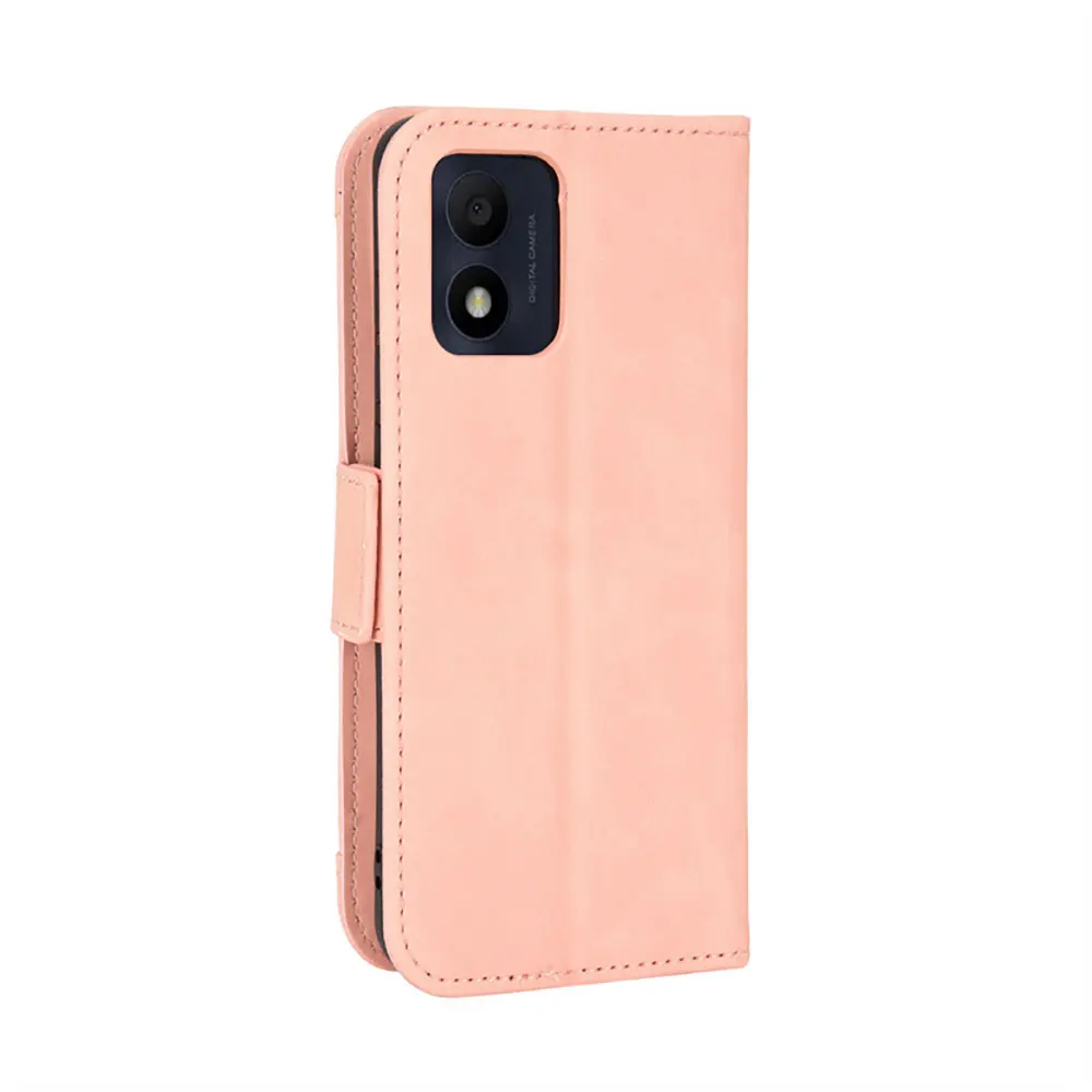 Soft PU Leather Mobile Phone Case with Two Side Card Wallet Matte Cell Phone Cover For Alcatel 1B factory