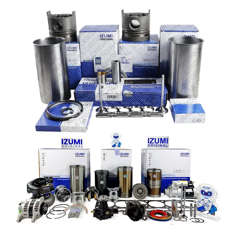 IZUMI ORIGINAL 4TN82 4TN82E 4D82E 4TNE82 4TN82L Overhaul Rebuild Kit Diesel Engine Parts For YANMAR