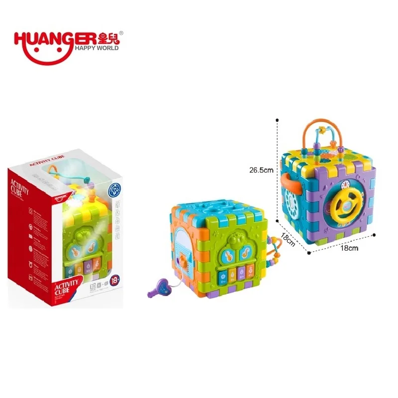 Huanger Cube Educatif Pour Enfant Jeu Multifonction Pour Activites Colorees Bloc De Construction Jouets Pour Bebe Buy Activite Cube Jouets Educatifs Bebe Jouets Activite Cube Enfants Colore Boite De Bloc De Construction Jouets Product On Alibaba Com