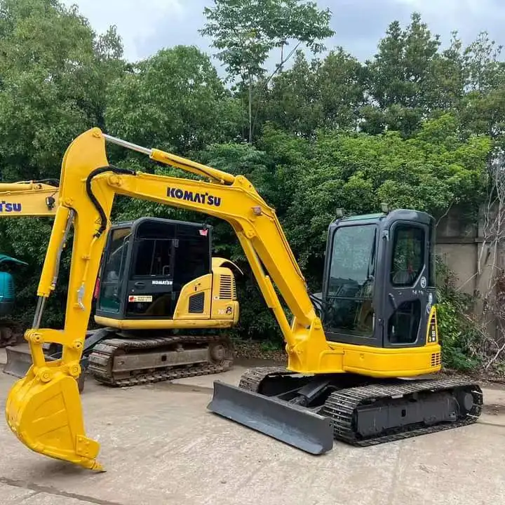 5 Tons Japan Imported Komatsu Pc 55 Mr Crawler Excavator With Lower ...