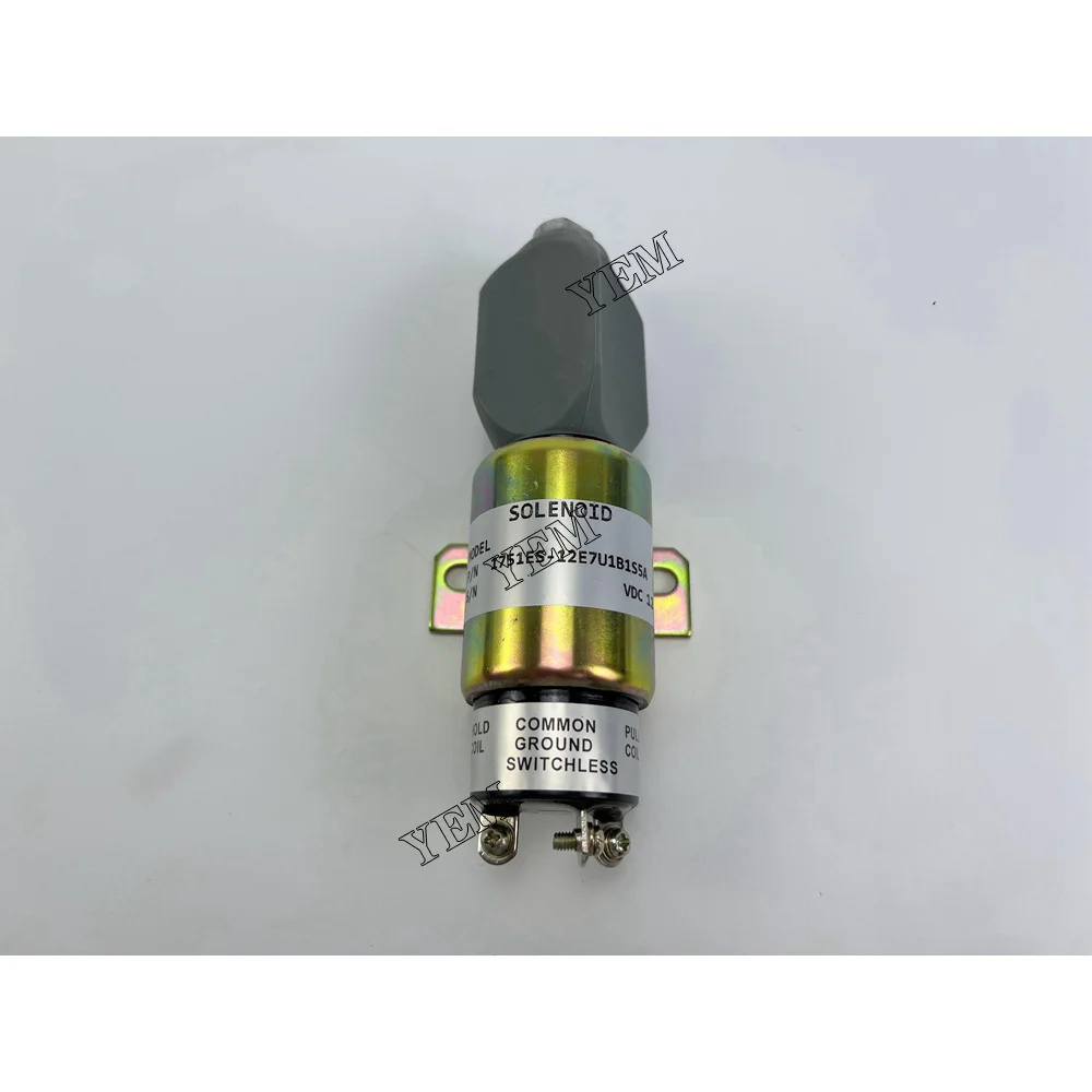 12V Solenoid Valve 1751ES-12E7U1B1S5A for Caterpillar 3064 3066 Engine Repair Kit