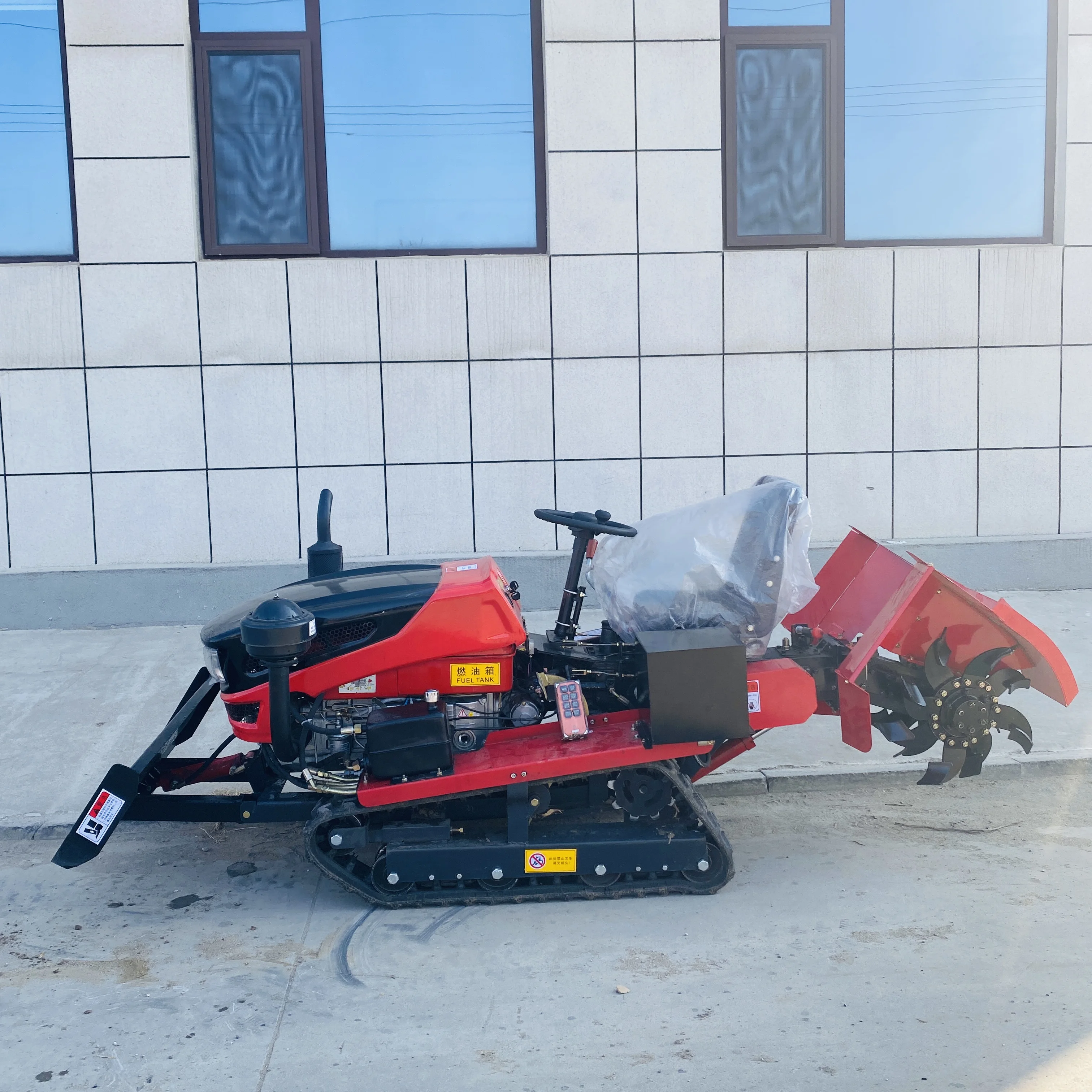 小型リモコンクローラートラクターブルドーザー機器小型クローラ