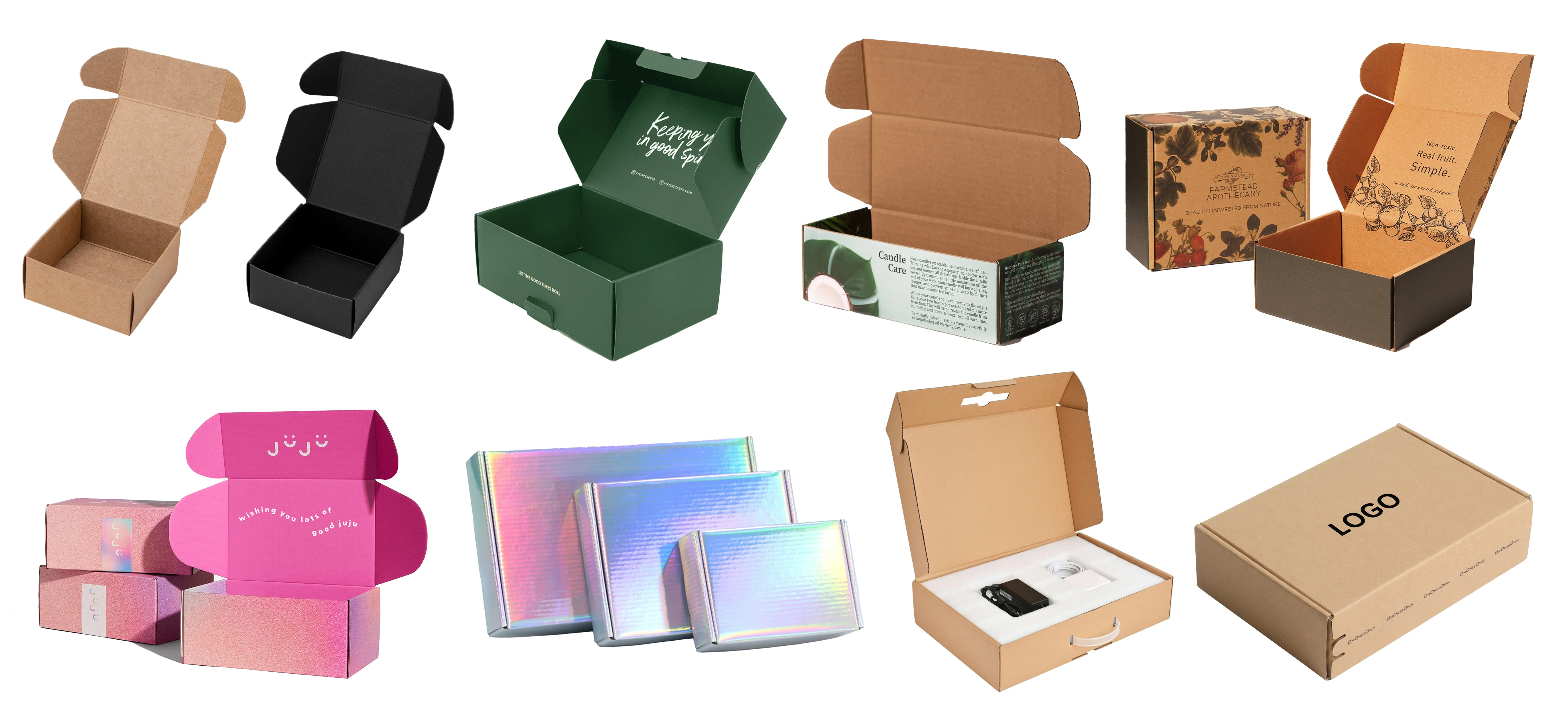 Custom Logo Packaging Large Cardboard Carton Mailer Box Baby Clothing ...