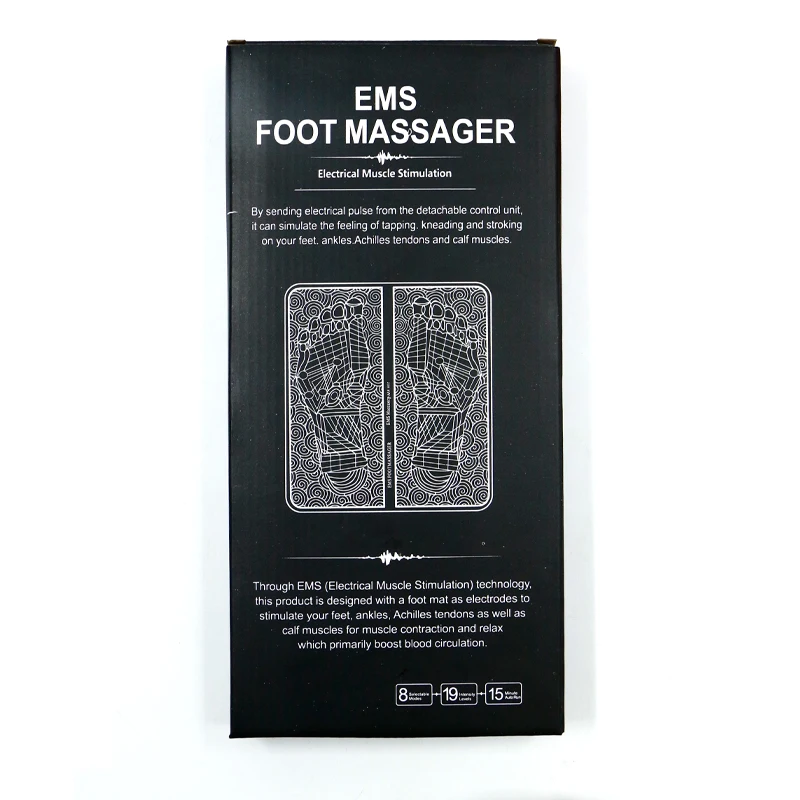 Battery Ems Foot Massage Mat Foot Massage Machine Foot Therapy Machine