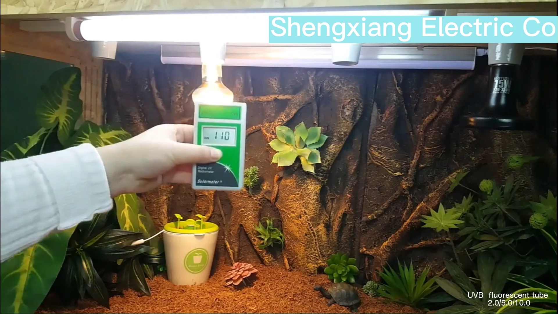 Terrarium Tube Light Uva Uvb Reptile Light T8 Uvb Light Bulb For Desert