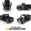 Camioncino vintage in scala 1:38 nero