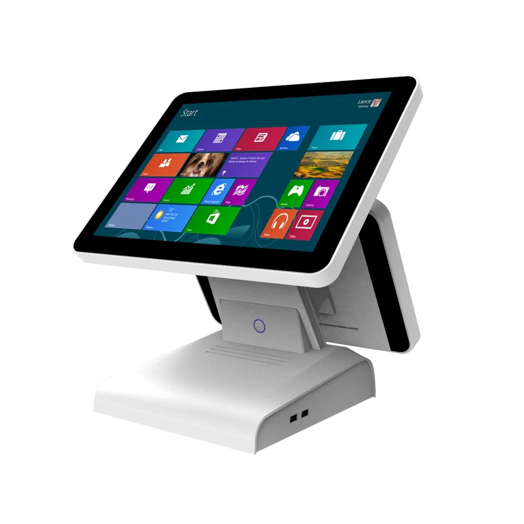 H3156A POS Computer Monitor 15 Inch LCD Touch Screen Monitor Cash Register With Inventory Pos Square