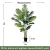 Palmier Areca vert de 2,1 m (7 pi)