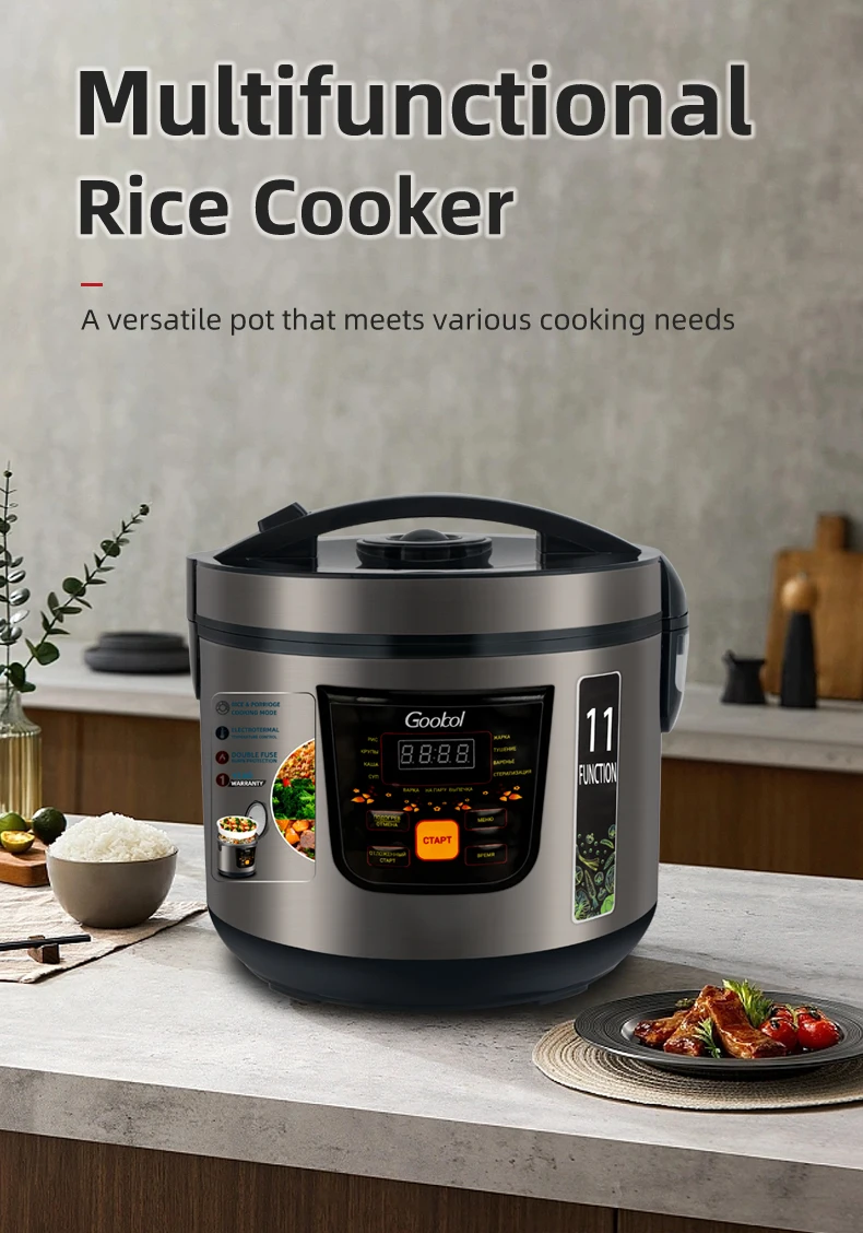 green 0.8L Digital Rice Cooker Electric Multi Kitchen CE Rice Cooker ...