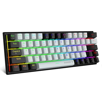 E-yooso Z11 Programmable Rgb Bt Wireless Mechanical Keyboard Teclado ...