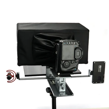 FEELWORLD TP16 16-inch Folding Teleprompter Supports up to 16"  Horizontal Vertical Tablet  Broadcast 16 Inch Teleprompter detail image