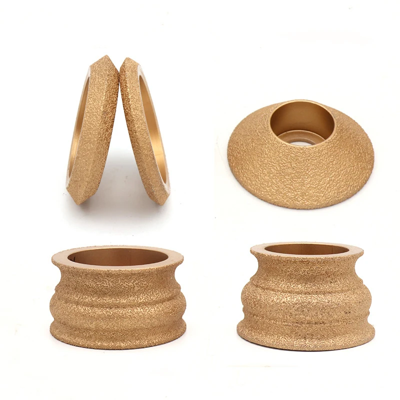 Диаметр 75 мм, Алмазный v-образный шлифовальный круг для мраморной плитки, керамики, фарфора, кварца