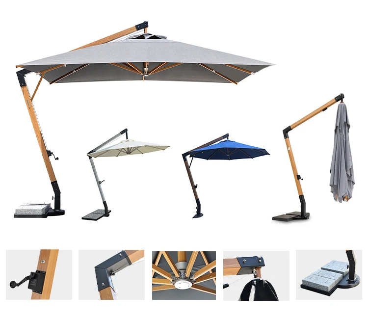 Wholesale Aluminum Parasols Popular And Stylish Beach,Cantileve Buy