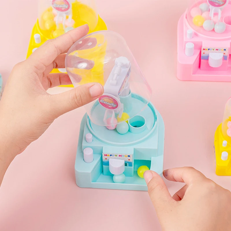 Mini Candy Grabber Catcher Mechanical Arm Small Ball Crane Machine Handheld  Claw Arcade Crane Catch Toy for Kids Children