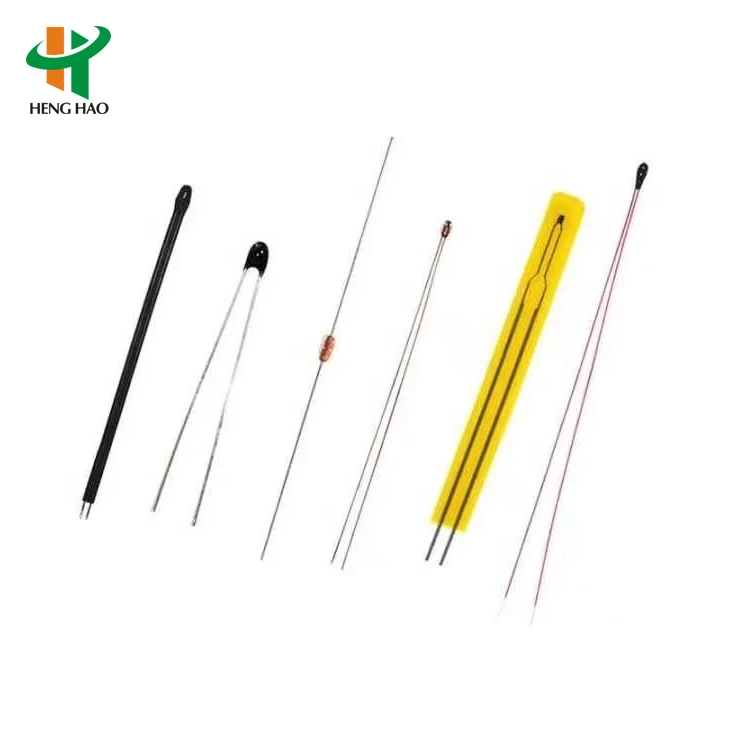 Steel Head NTC Thermistor Temperature Sensor with B25/85 2 Wire and 3 Wire Options for Car Refrigerator