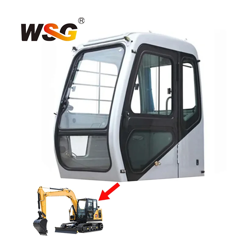 Js 200 Jcb 3Cx Excavator Cabin Cab, Cabin for Jcb