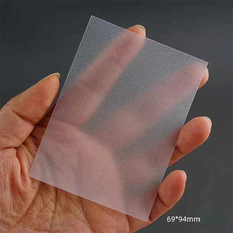 transparent card sleeve Vault X: Card Holder Sleeves main image 1