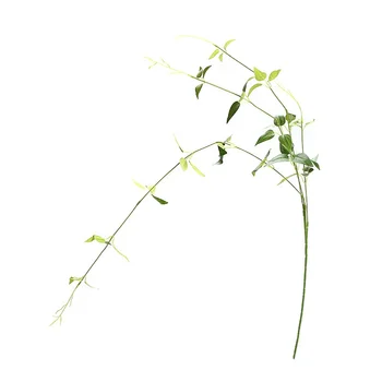 Plante Artificielle Clématite En Rotin - Vigne Tombante Réaliste Avec Fils Métalliques, 85 Cm, Déco Intérieur/Extérieur, Sans Entretien