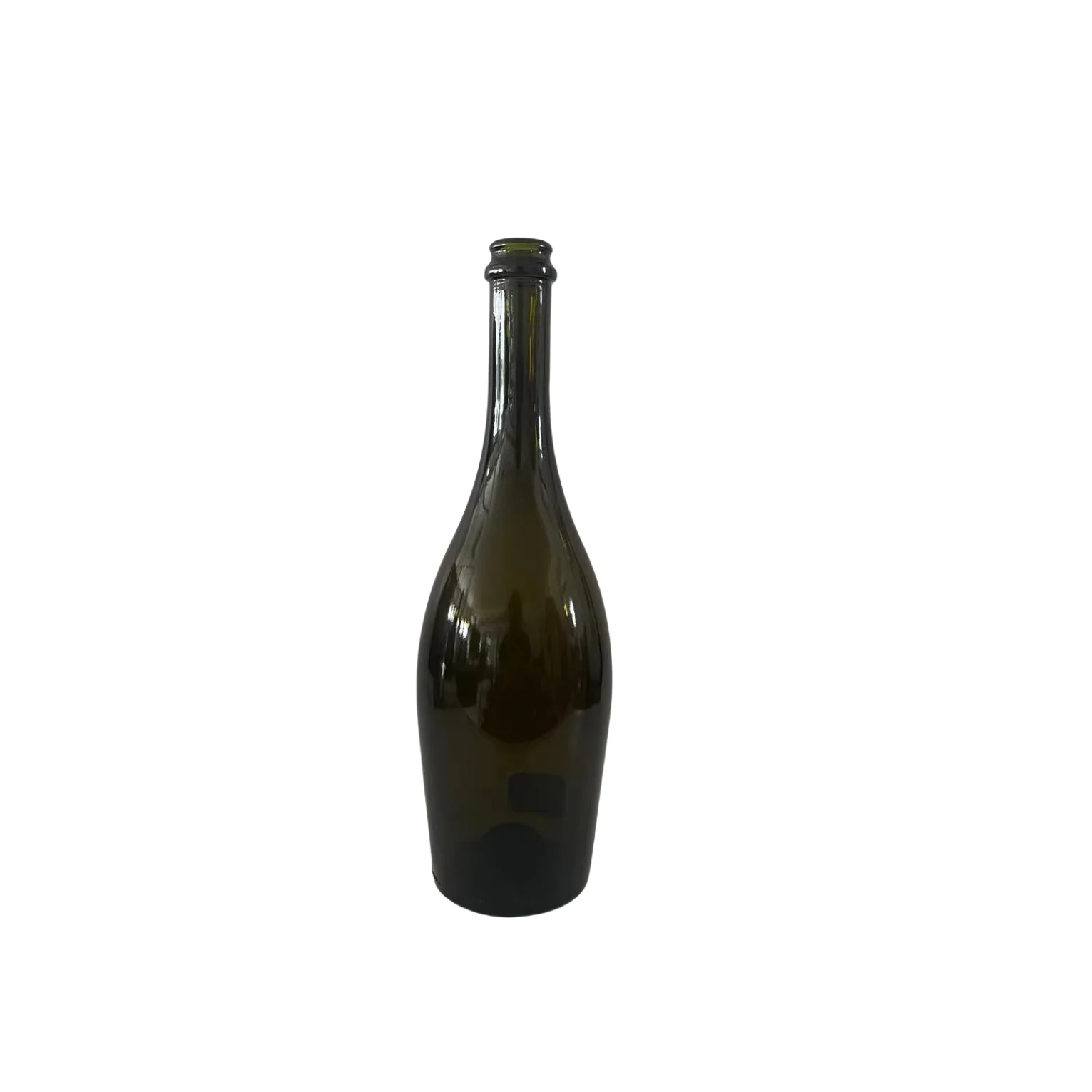 Custom Empty Mini Small 187 375 750 Ml Burgundy Cork Neck Cheap Champagne Wine Glass Bottles