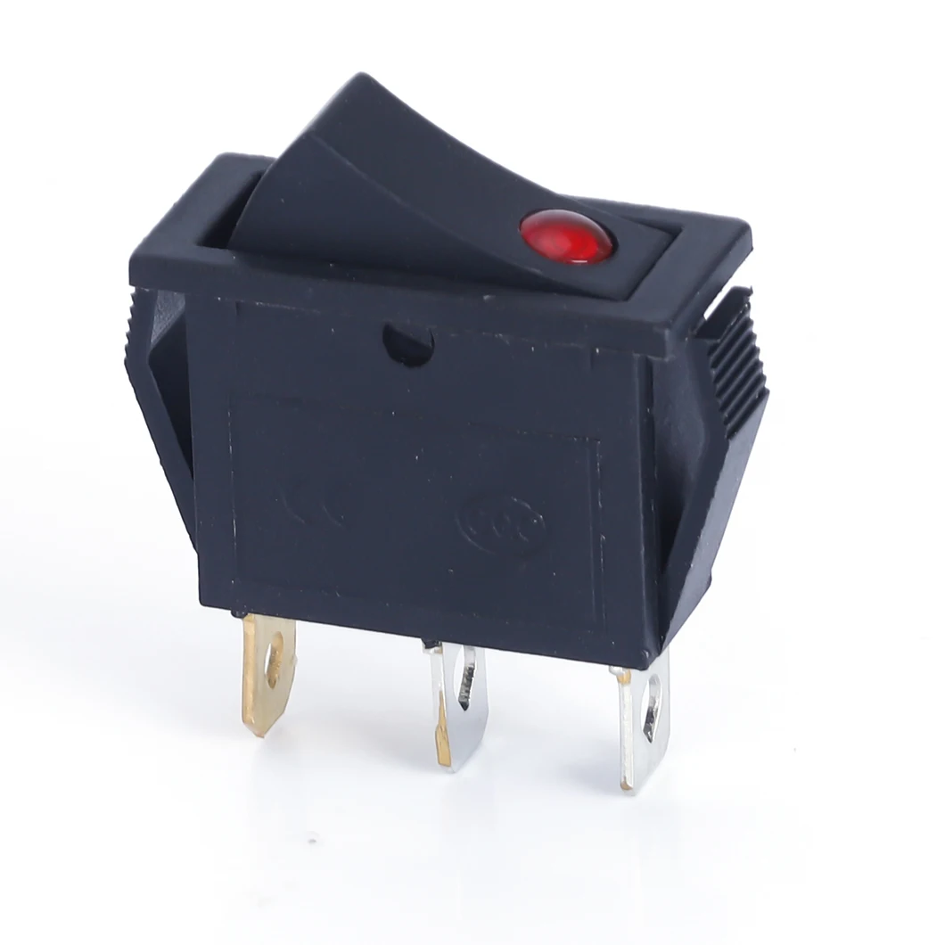 Interruttore a Bilanciere KCD4 DPST T120 55 Medio 20A 125VAC con Luce SC767 Interruttore a Bilanciere Bipolare