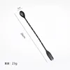 Black Small Size Spoon [Thickening] [410 Material]]