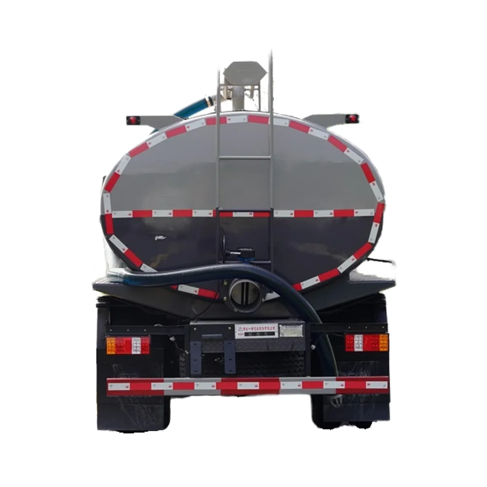 Hot-Selling 8-10 Cubic Meters Sewer Pumping Truck Diesel Manual Transmission for Toilet Feces Sewage Transportation New