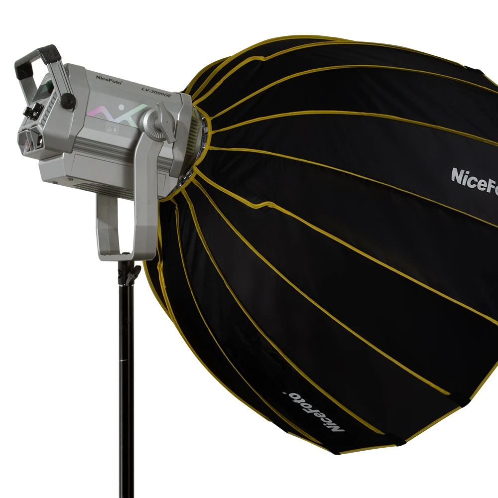 LV-3000C NiceFoto 300W RGBWW LED Video Light for Filming - Bi