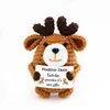 Brown Heart-shaped deer