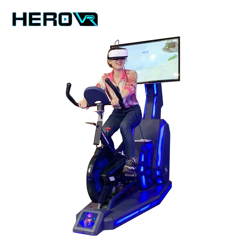 HEROVR Virtual Reality Exercise VR Gym Motion Ride Virtual Reality Spinning Bikes Equipment Arcade Machine
