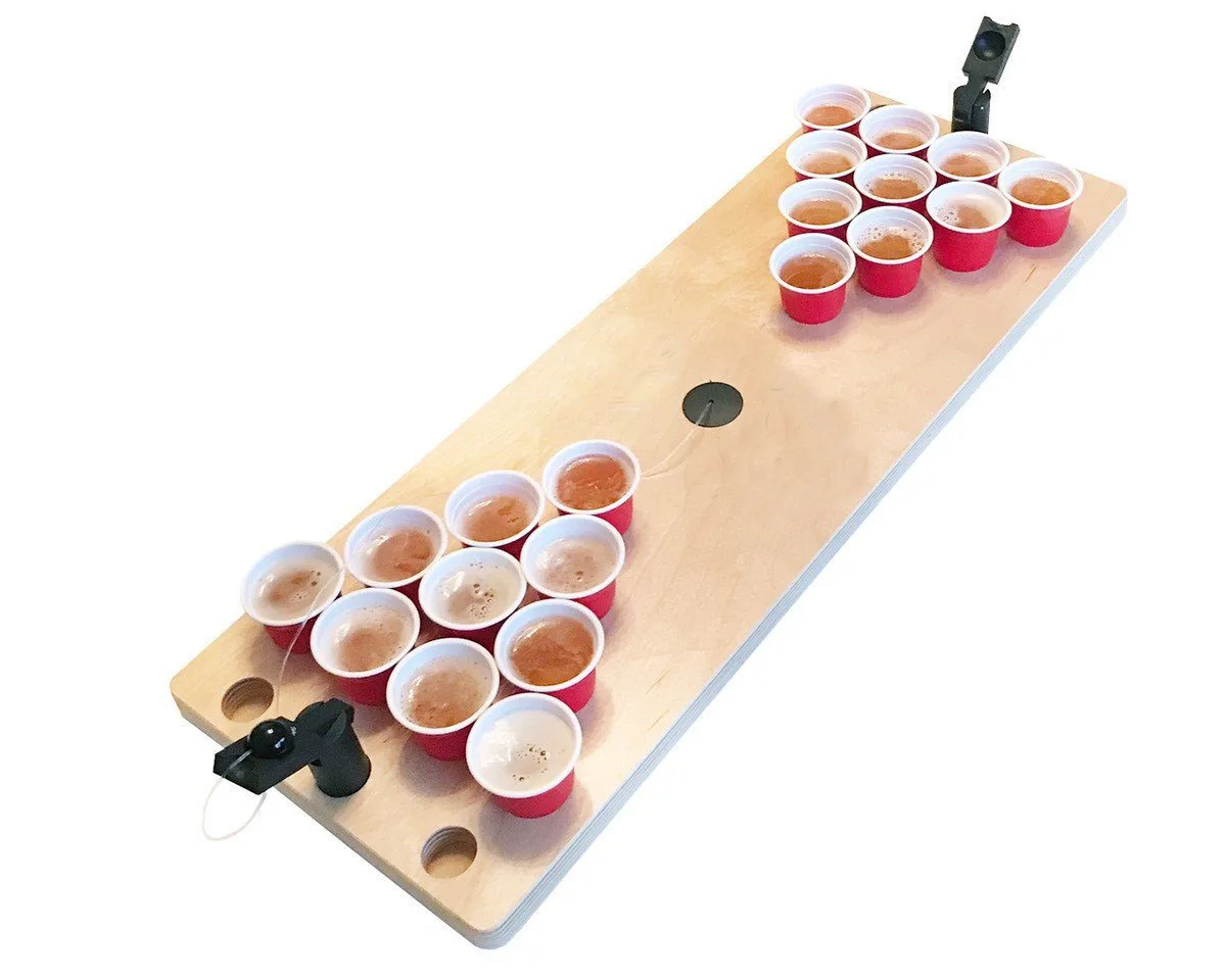 High Quality 8ft Portable Folding Aluminum Beer Pong Table For Party Game Buy Folding Table