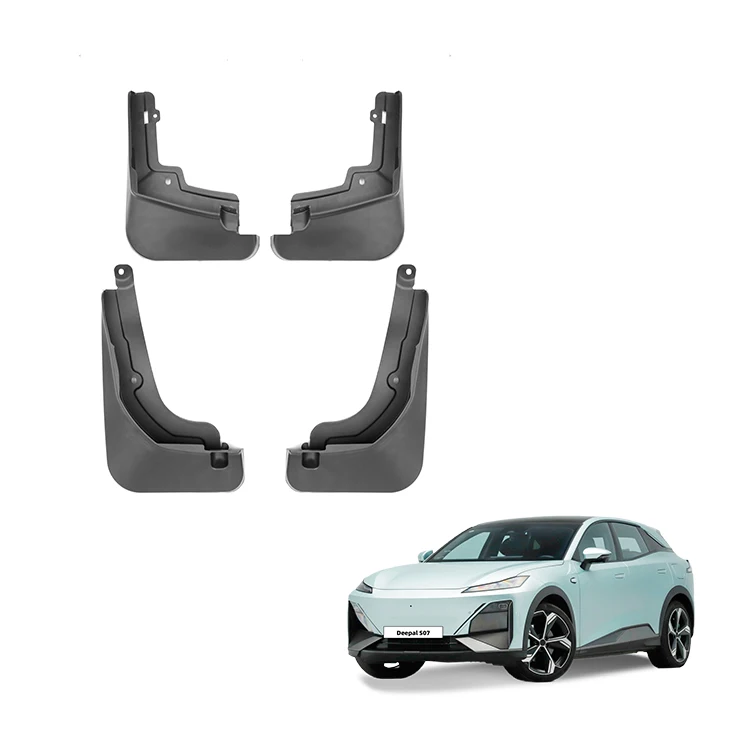 Bilflikar för Changan Deepal S07-tillbehör PP-plastskydd fram/bak skyddsplatta yttre tillbehör