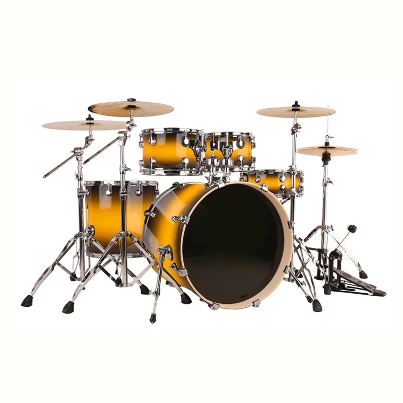 Gradient Color Customizable High Quality Drum Kits Set Musical
