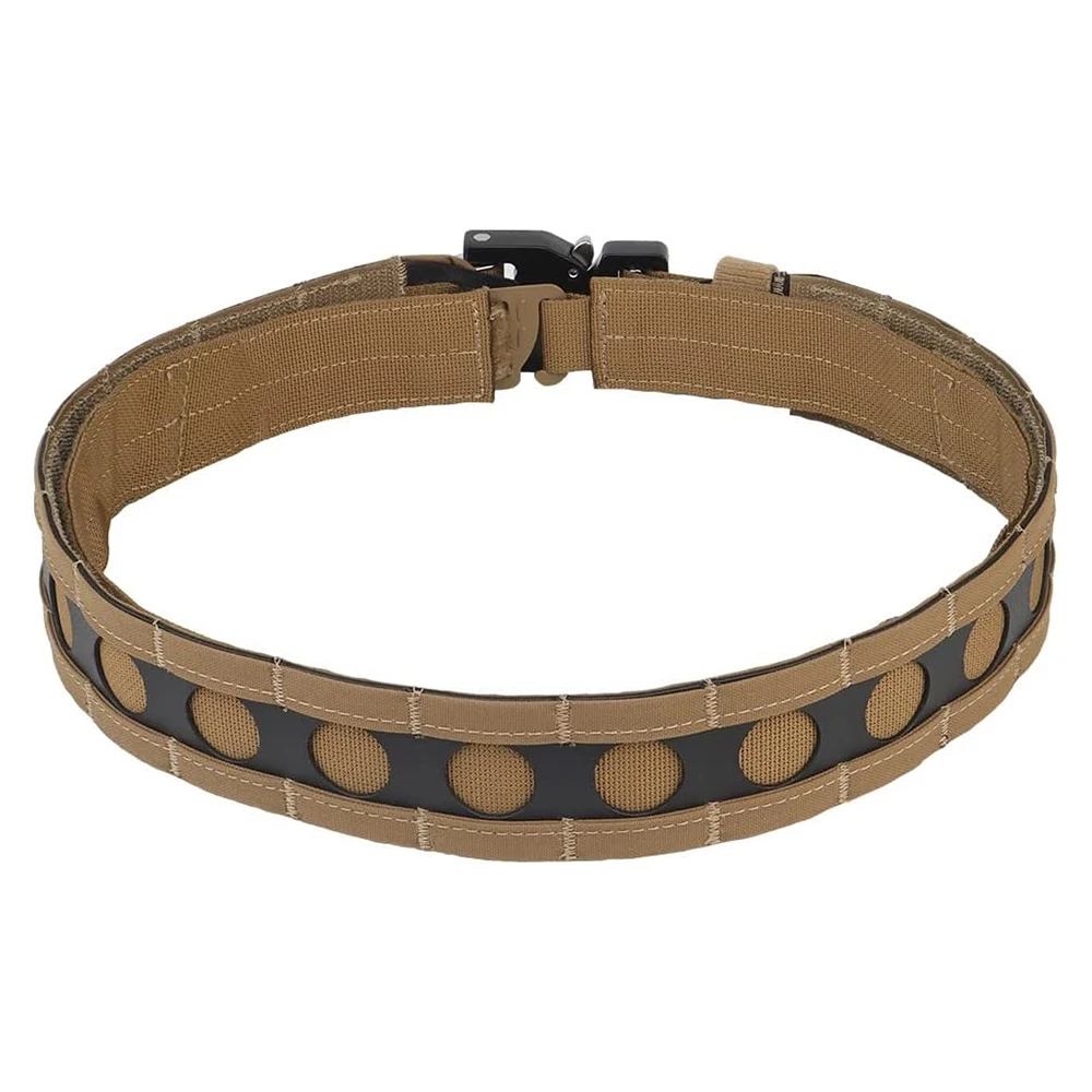 Hot Selling Adjustable Sports Training Lightweight Tactical Belts Men Quick Release Buckle Molle Outer Belt