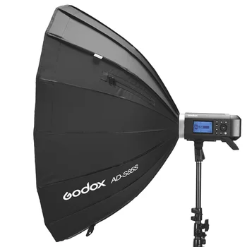 Godox AD-S60S Deep Mouth Parabolic Godox Mount for AD400pro Outdoor Flash Soft Lighting Photography Accessories Softbox Set detail image