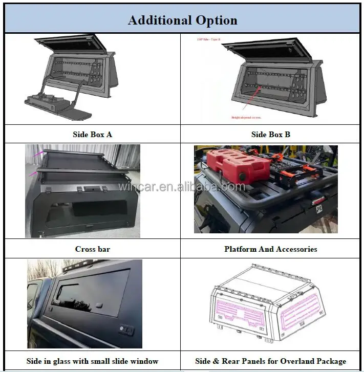 Truck Cover Canopy Camper Pickup Back Hardtop Cover Truck Canopy For