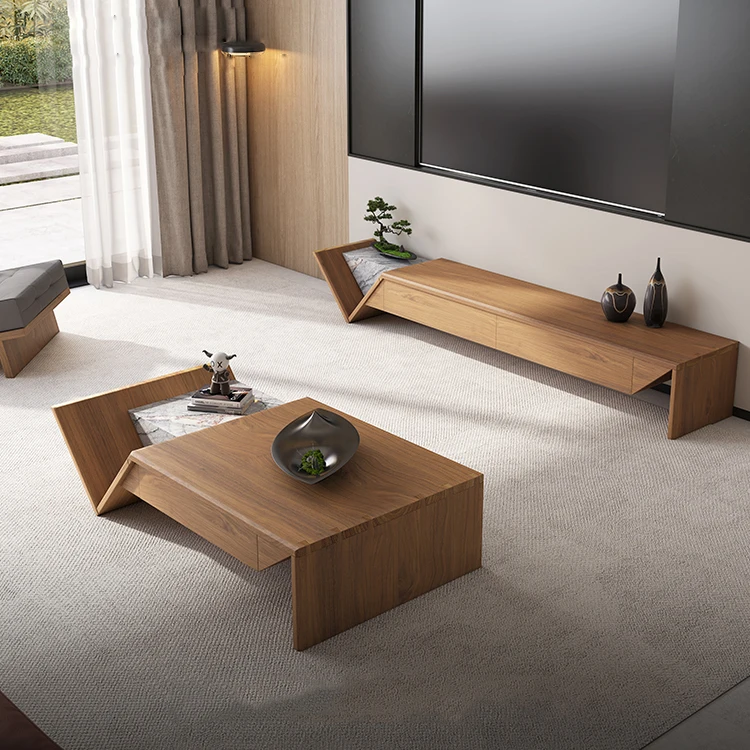 Commercial Marble TV Unit | Project-Grade Media Display | PGR Furniture ...