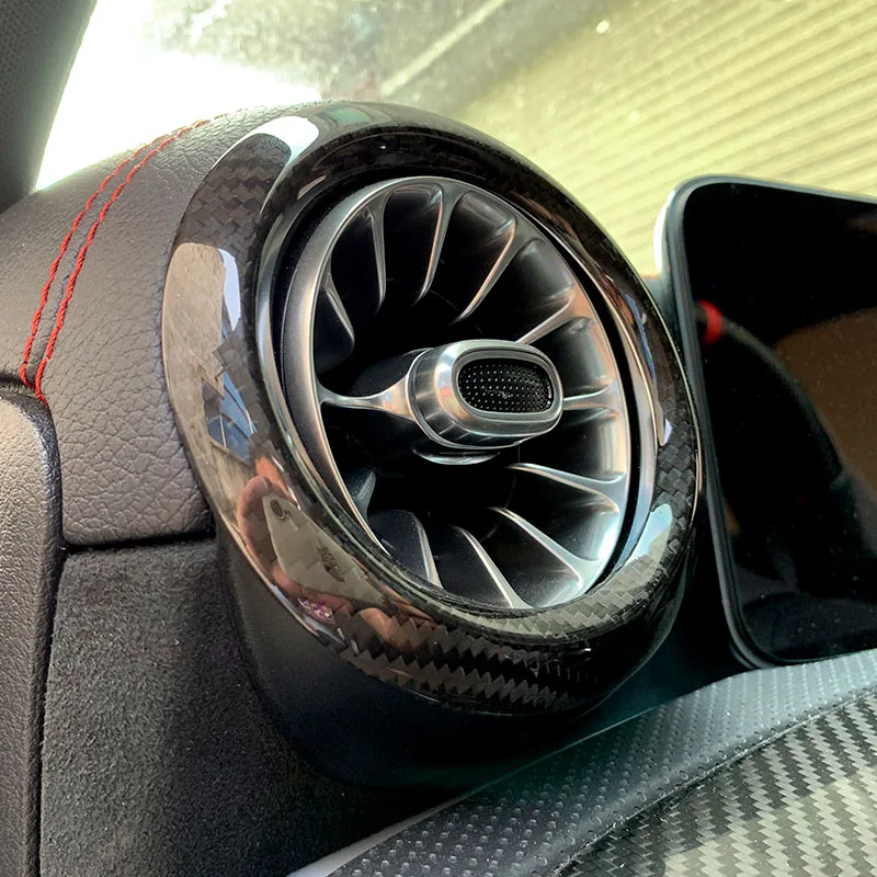 Suitable for Benz A45s A35l AMG CLA Class a Carbon Fiber Interior Modification Center Control Instrument Panel