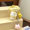 Hebilla de anillo de campana de gato helado [amarillo]]