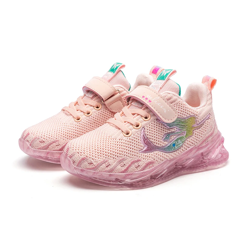 Детские спортивные кроссовки гарантированного качества, обувь на плоской подошве, спортивные кроссовки для девочек, спортивная обувь