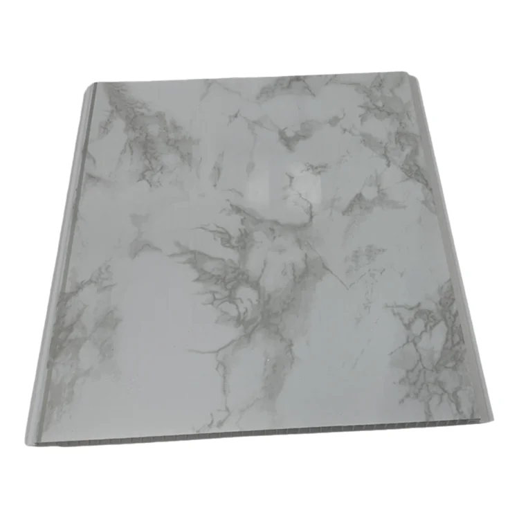 Laminated Marble Pattern Design Hollow Pvc Panel Waterproof Ceiling Board Pvc Plastic Roof Ceiling