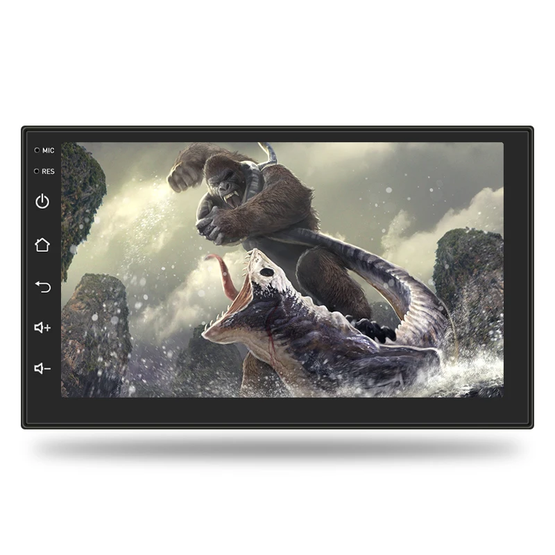 2 Din Android With Wifi GPS BT Rear Camera for 7 Inch Car Video Radio Stereo