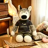 Street gray wolf