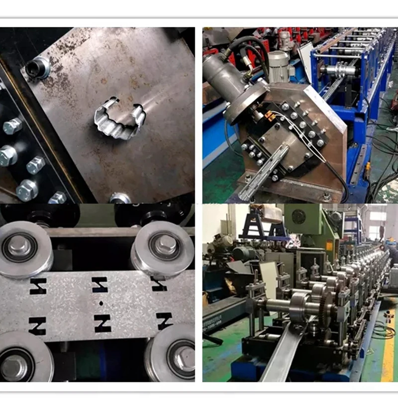 Galvanized Grape Stake Machine Vineyard Metal Trellis Post Roll Forming Machine for Vine Plants Height From 1.8m to 3m