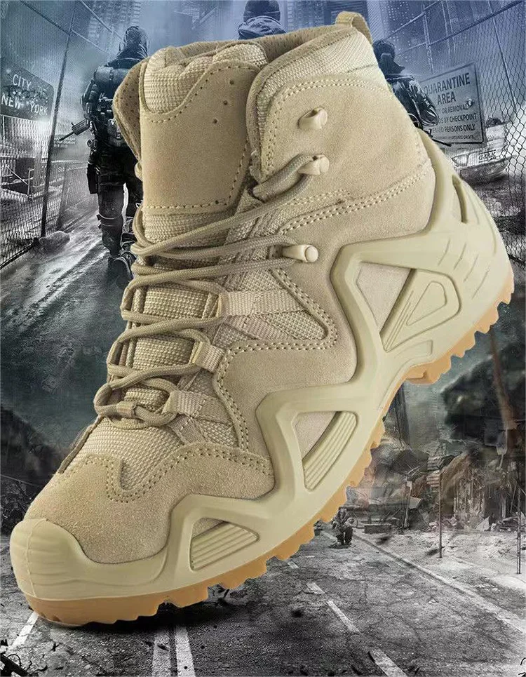 🔥Waterproof and Non-Slip High Top Tactical Sports Boots (Improved Durability)